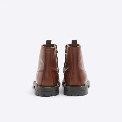 Tan chelsea boots shop mens river island