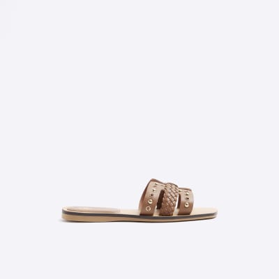 River island studded store sandals