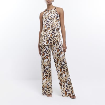 Women's Animal Print Playsuits & Jumpsuits | River Island