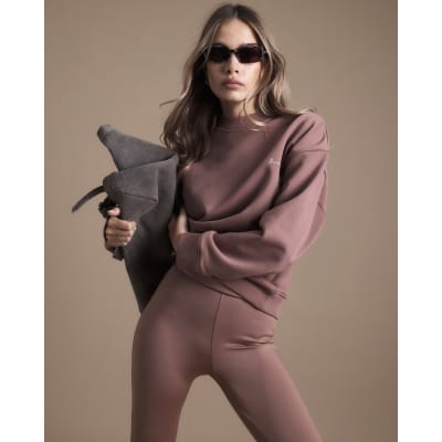 Brown Long Sleeve Sweatshirt