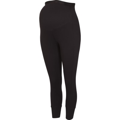Brown maternity leggings River Island