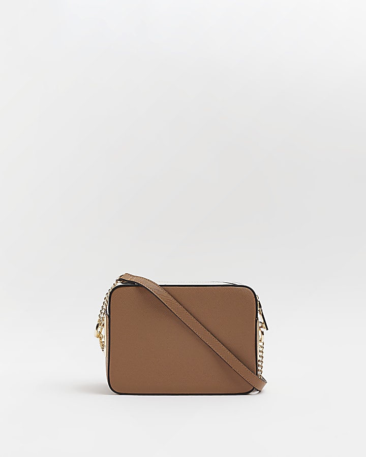 Brown monogram shoulder bag