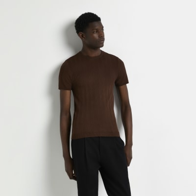 mens short sleeve muscle fit shirts