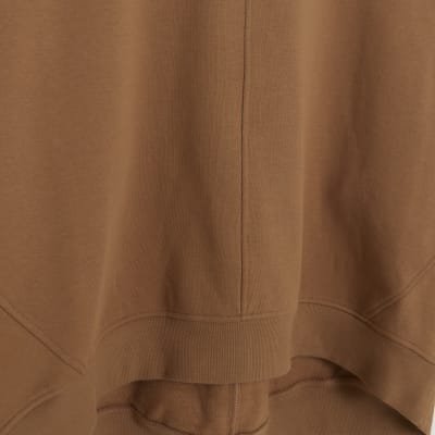 Brown Oversized Sweatshirt River Island