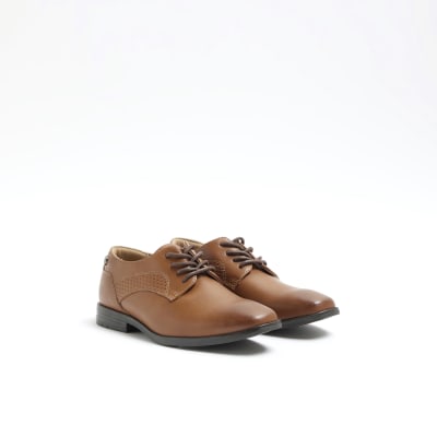 River island mens hot sale tan shoes