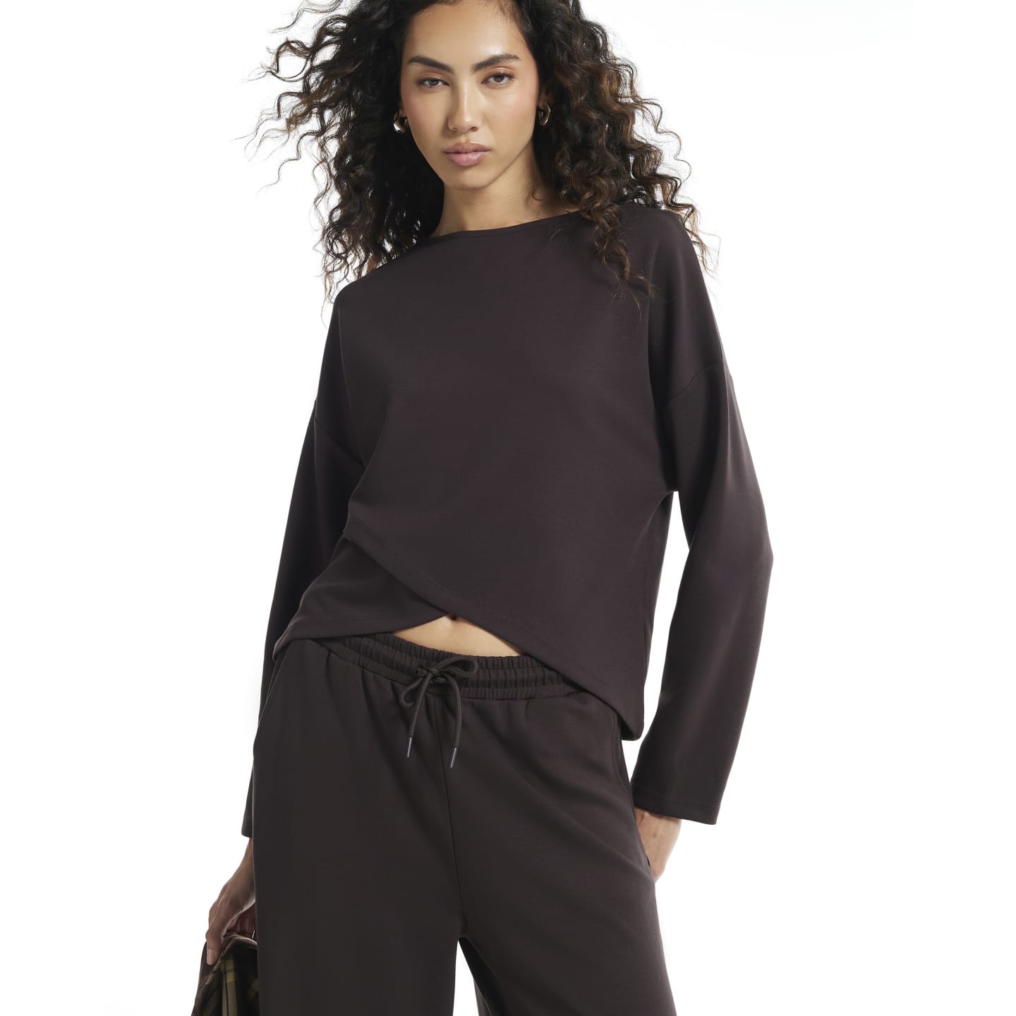 River Island Brown Premium Cape Jumper — photo 1 of 1