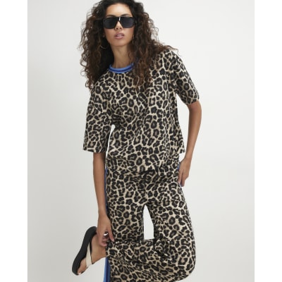 Premium Leopard Print T shirt