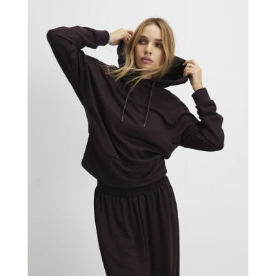 Brown Premium Long Sleeve Hoodie