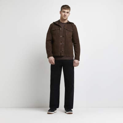 regular fit shacket