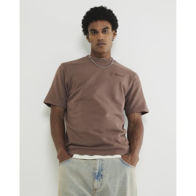 Brown Regular Fit Luminis T-Shirt