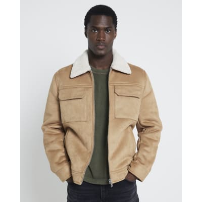 Shearling jacket river clearance island