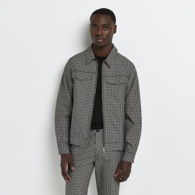regular fit shacket