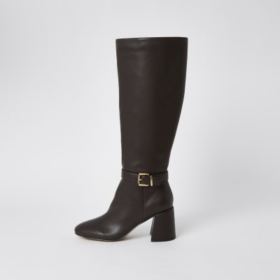 river island girls knee high boots