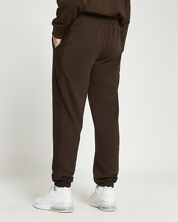 Brown RI ONE oversized fit joggers