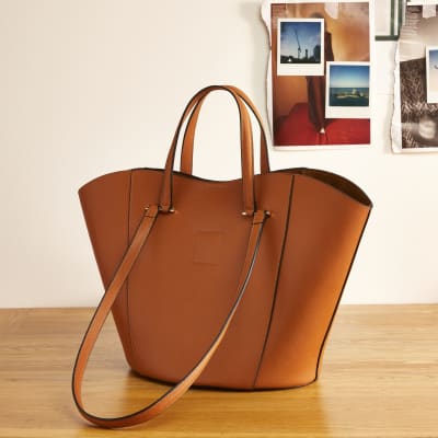 Brown RI Studio leather tote handbag