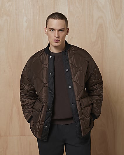 Gray S discount 64% Zara jacket MEN FASHION Jackets Print 