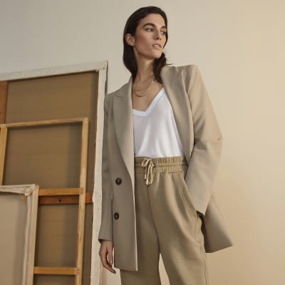 Brown RI Studio tailored blazer