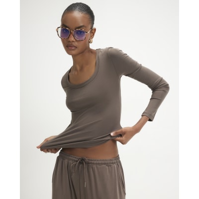 Soft Touch Scoop Neck Top