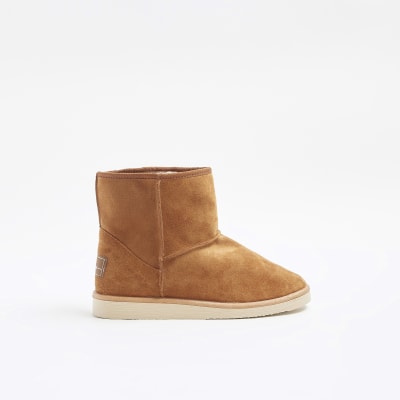 River island ugg hot sale type boots