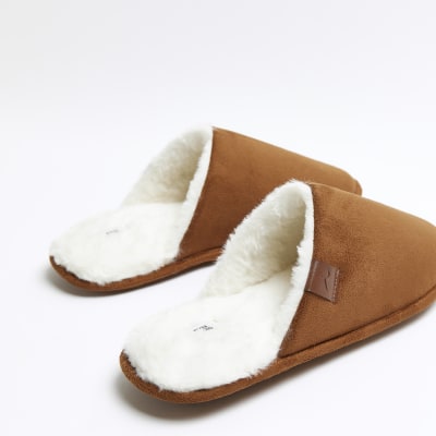 Mens slippers best sale river island