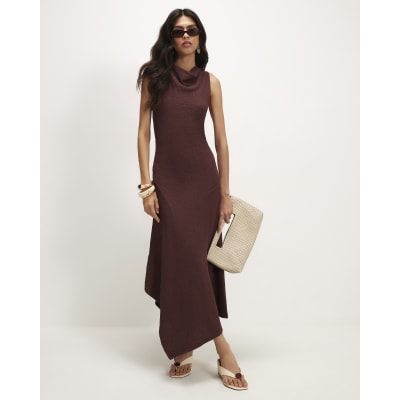 bodycon sleeveless midi dress SPANX® Black Ponte and adjustable spaghetti straps White Spring Bridal Shower Color:Iridescent Purple celebrity baby shower gown