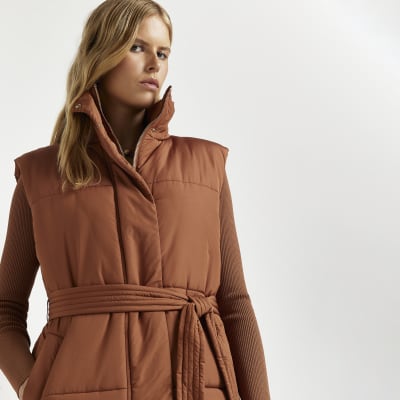 long gilet river island