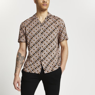 dye shirt brown