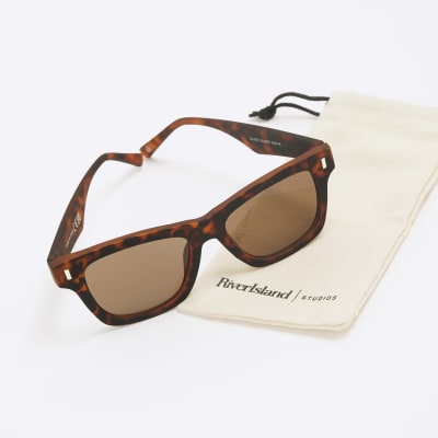 River island tortoise shell sunglasses on sale