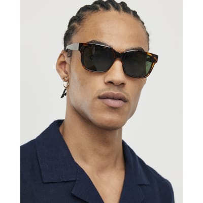 Brown Tortoiseshell Wayfarer Sunglasses