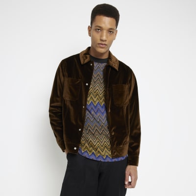 River island cord on sale jacket