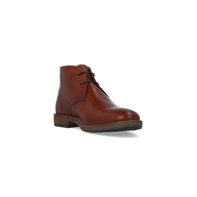 Mens wide clearance width chukka boots