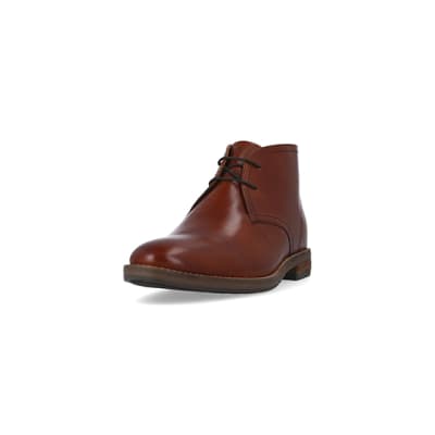 Mens wide shop fit boots