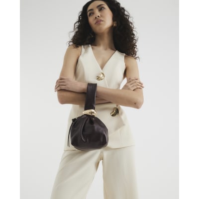 Burgundy Metal Grab Bag