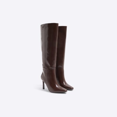 Women s Red Boots River Island