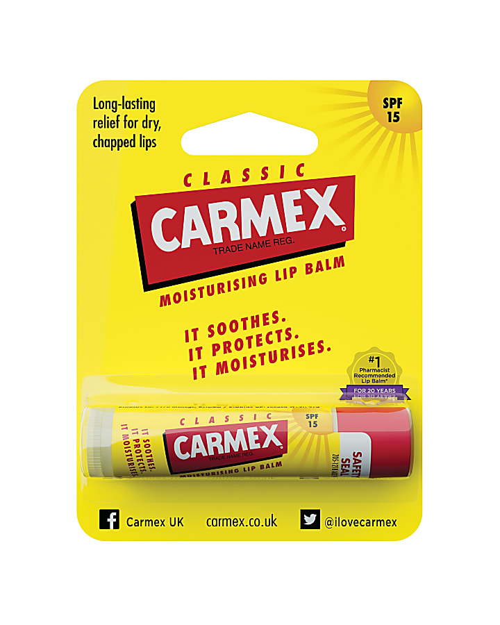 Carmex Original Lip Balm Click Stick, 4.25g