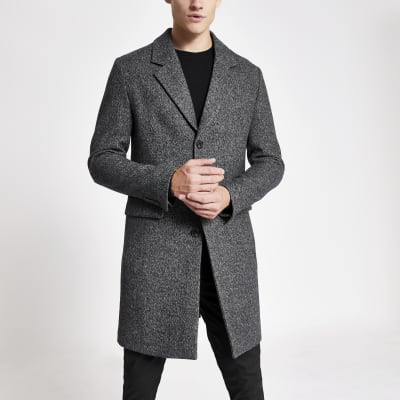 gray overcoat