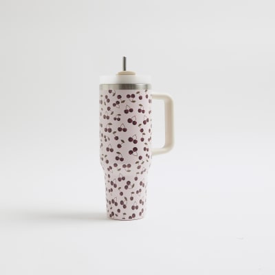 Cherry Cup With Straw