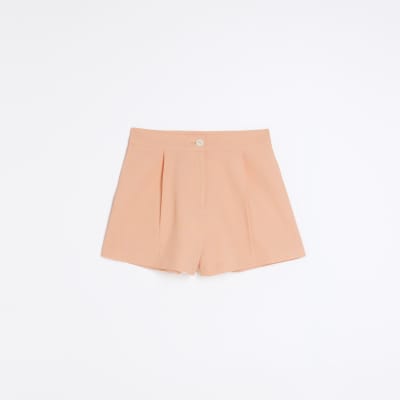 River island coral store shorts