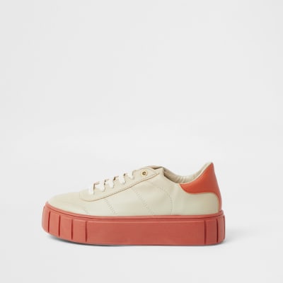 orange shoes river island