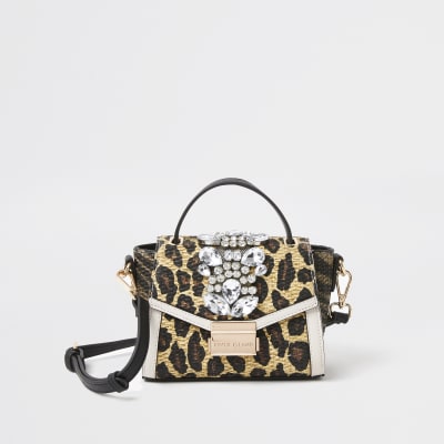 leopard print handbag river island