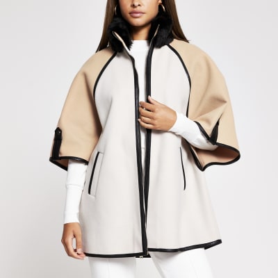 river island cape coat