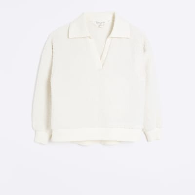 Cream sweatshirt River Island