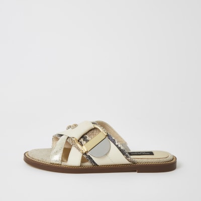 river island wide fit sandals