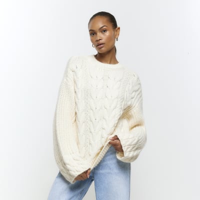 cable knit jumper