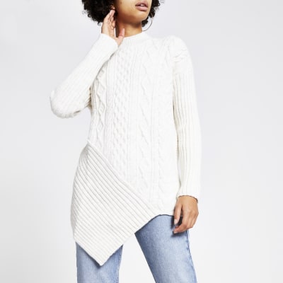 river island cable knit jumper