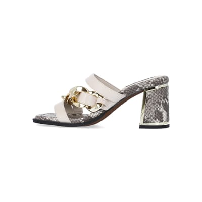 River island deals chain sandals