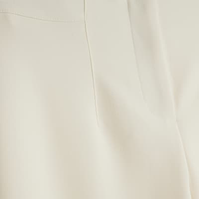 river island white cigarette trousers Cream Cigarette Trouser