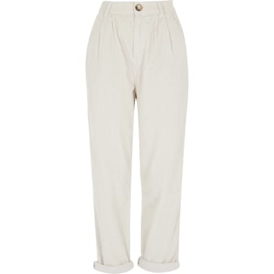 corduroy pants cream