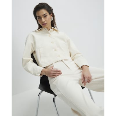 Cream Corduroy Jacket