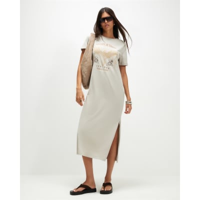 Cotton World Tour Midi T Shirt Dress